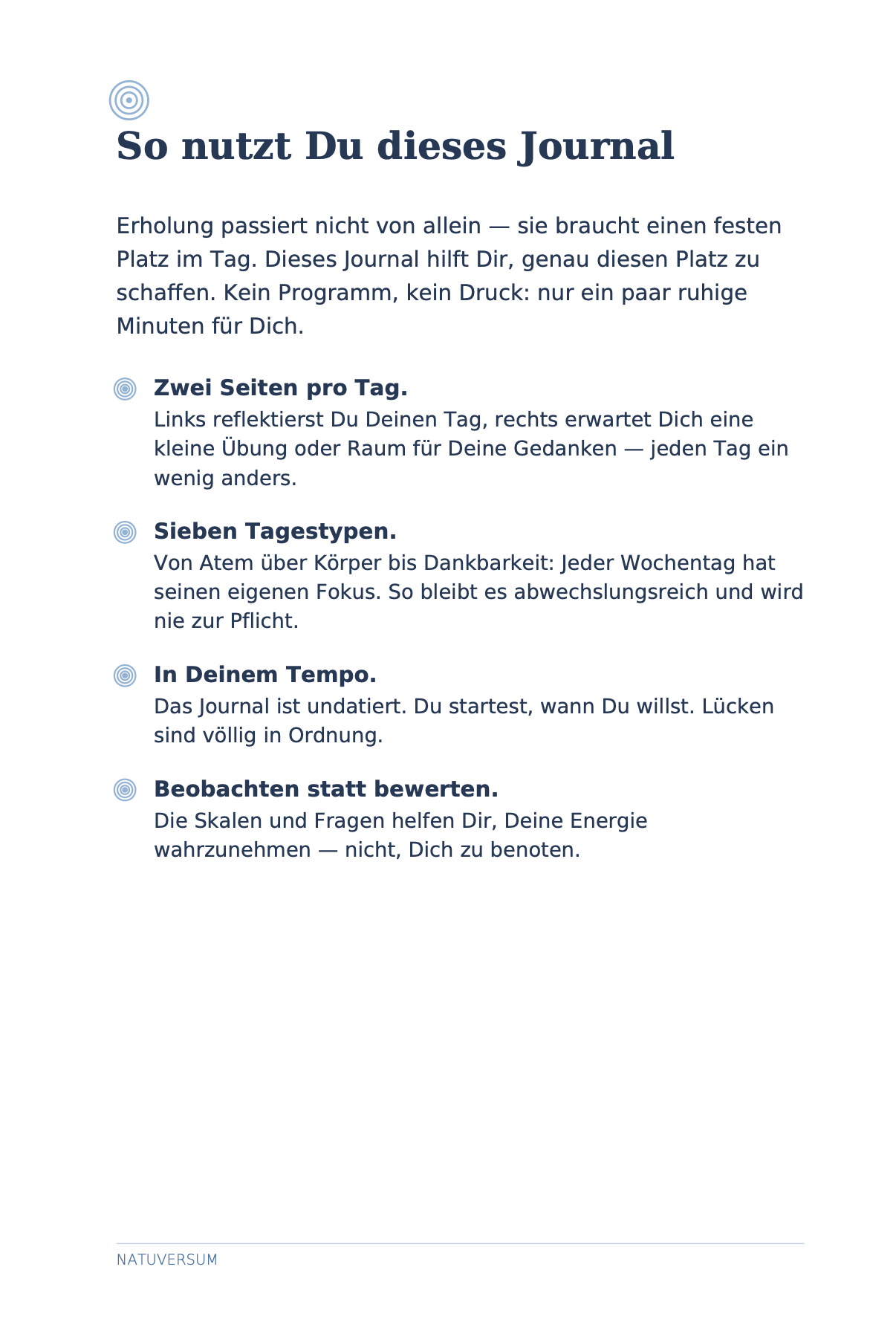 Recovery - Einleitung